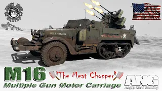 War Thunder: M16 MGMC, American, Tier-2, SPAA