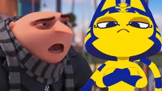 gru reacts to ankha zone