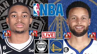 San Antonio Spurs vs Golden State Warriors | NBA Live Scoreboard 2022 | Jimby Sports