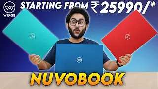 Budget Friendly Wings Nuvobook Laptops Are Here!