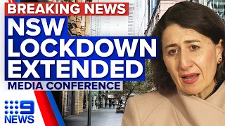 NSW lockdown extended for at least two weeks | Coronavirus | 9 News Australia