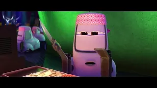 Cars 2 - Mater Tries Wasabi Scene Reversed