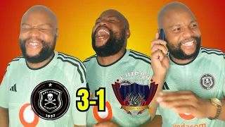 ORLANDO PIRATES FAN REACTS TO 3-1 NEDBANK CUP WIN VS CHIPPA UNITED