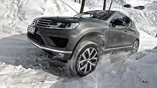 КАК возможно САМО СУЩЕСТВОВАНИЕ ПРАДО при живом ТУАРЕГЕ? Volkswagen Touareg тест драйв и обзор 2018