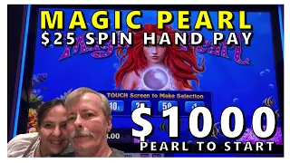 MAGIC PEARL 💲 JACKPOT HAND PAY 💲 at Four Winds Casino