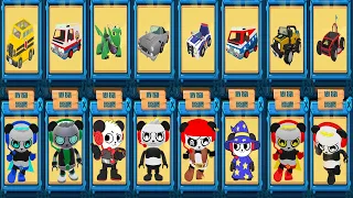 Tag with Ryan vs Combo Panda Run - All Characters Unlocked All Combo Panda Skins and Costumes