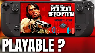 Red Dead Redemption 1 on Steam Deck - Worth Emulating? - RPCS3 Xenia Yuzu Ryujinx