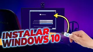 Como Instalar   WINDOWS 10 paso a paso ¡TUTORIAL!  Desde USB