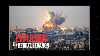 EXPLOSION in Beirut, Lebanon / PAGSABOG sa Beirut Lebanon