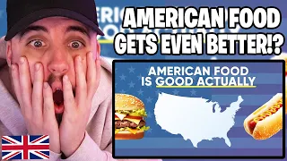 Brit Reacts to Everything You Know About American Food is Wrong