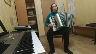 Accordion Music. Ukrainian folk songs.