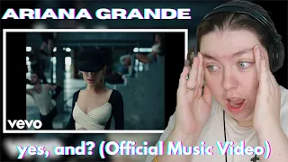 Ariana Grande - yes, and? (Official Music Video) REACTION