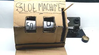 How to Make a Toy Slot Machine from Cardboard!