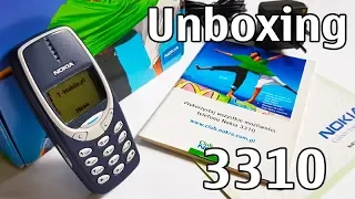 Nokia 3310 Unboxing 4K with all original accessories NHM-5NX review