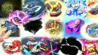 All BEYS DESTROYED in Beyblade Burst Season 1-6 | EPIC BATTLES! Beyblade Anime in Real Life