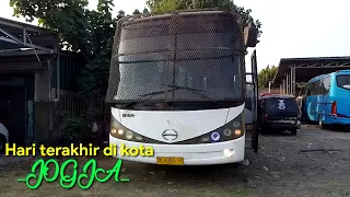 ⚙️ Pemasangan Body bus MEDAN JAYA selesai juga...!!