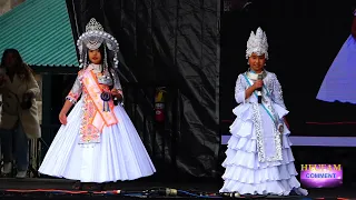 Fresno Hmong New Year 2021-2022 | Little Miss Hmong Long Beach With Their Crown and Sash Hu Nkauj