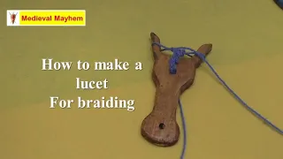 How to make a Lucet for Medieval braiding (DIY Viking Craft)