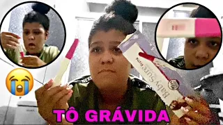 ESTOU GRÁVIDA + REAÇÃO DA MINHA MÃE !