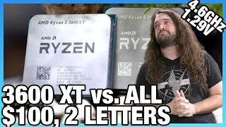 AMD Ryzen 5 3600XT CPU Review & Benchmarks: $100 for 2 Letters (vs. 3600, 3700X, More)