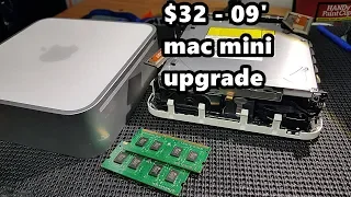 09' mac mini restoration and upgrade