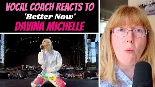 Vocal Coach Reacts to 'Better Now' Davina Michelle - Beautiful Trauma P!nk Tour