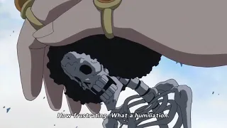 Big Mom Makes Brook It's Toy. Talks about Roger. One Piece, OP.