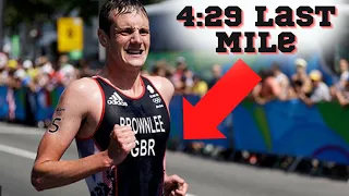 The CRAZIEST Sprint Finish Ever & INSANE Battle With The Brownlee Brothers (4:29 last mile !)