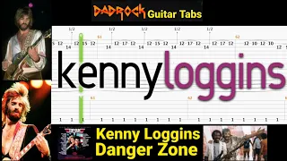 Danger Zone - Kenny Loggins - Guitar + Bass TABS Lesson