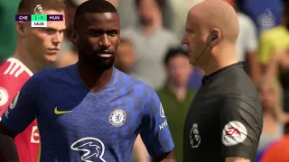 FIFA 22 - Chelsea Vs. Man United - at Stamford Bridge Premier League Full Match