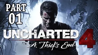 Uncharted 4 Gameplay German PS4 Part 1 - Der Anfang vom Ende - Let's Play Uncharted 4 Deutsch