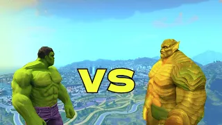 ХАЛК ПРОТИВ МЕРЗОСТИ в ГТА 5 МОДЫ! Abomination Hulk и ОБЗОР МОДА в GTA ВИДЕО ИГРЫ