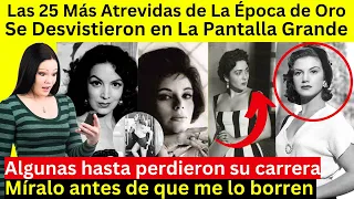 Las 25 actrices más Atrevidas de la Época de Oro | Algunas lo pagaron caro