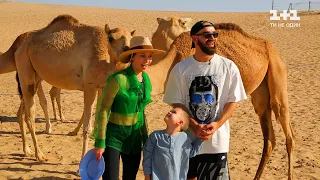 Як Юлія Саніна зі своєю родиною відпочила в Арабських Еміратах