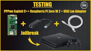 TESTING PS4 Jailbreak 11.00/9.00 whit a Raspberry Pi Zero 2 W with usb ethernet adapte| AUTO EXPLOIT
