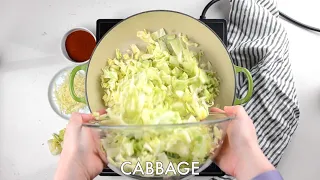 LOW-CARB DECONSTRUCTED STUFFED CABBAGE CASSEROLE