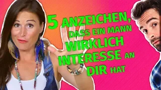 5 Anzeichen, dass ein Mann wirkich Interesse an dir hat