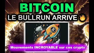 BITCOIN - 🔥 LE BULLRUN ARRIVE  🔥 GROS MOUVEMENTS SUR CES CRYPTO🚀 #bitcoin  #crypto #bullrun