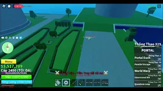 Combo Saber | Bounty Hunting Easy 30M | Electric Claw + Portal + Saber | Blox Fruits