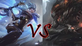 FASCINATING POETIC Quote battle between Nightbringer Yasuo and Dawnbringer Riven.