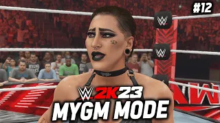 Creating NEW STARS! - "WWE 2k23 MyGM" (#12)