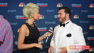 AGT BACKSTAGE: Sal Valentinetti Talks About Living In The Moment