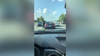 Road rage caught on video