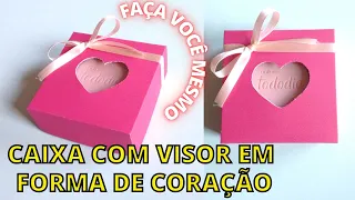 #façavocêmesmo | Caixa com visor