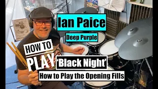 Ian Paice, 'Black Night' - How to Play The Opening Fills