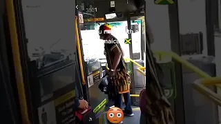 Watch till the end Jamaican rasta man vs TTC DRIVER 😳😂😂🤣#ttc  #bus #explore  #fittis #trending