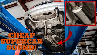 Here's How I Made My Straight Piped BMW 335i Sound Like A Supercar For Only $85! - EP 25