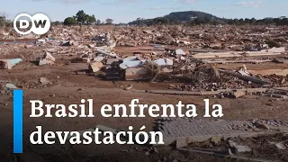 Damnificados en Río Grande del Sur intentan reconstruir su futuro