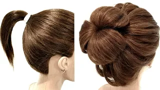 Прическа для Коротких волос. Просто сделать СЕБЕ! Hairstyle for Short Hair. Just Make Yourself!