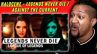 ABSOLUTELY  STUNNING! | Reaction to Halocene - Legends Never Die / Against The Current